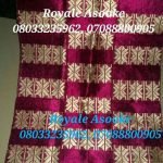 Bridal asooke by royale asooke (08033235962)