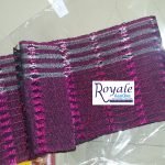 purple and silver asooke by royale asooke (08033235962)
