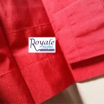 red plain asooke gele asooke by royale asooke (08033235962)