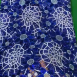 blue laces for asoebi