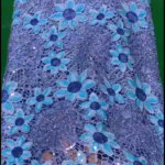 sky blue and royal blue asooke