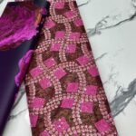 pink lace and pink sego for asoebi