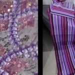 purple lace ans asooke combination