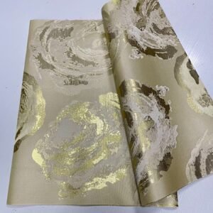 quality champagne gold sego gele for asoebi wedding